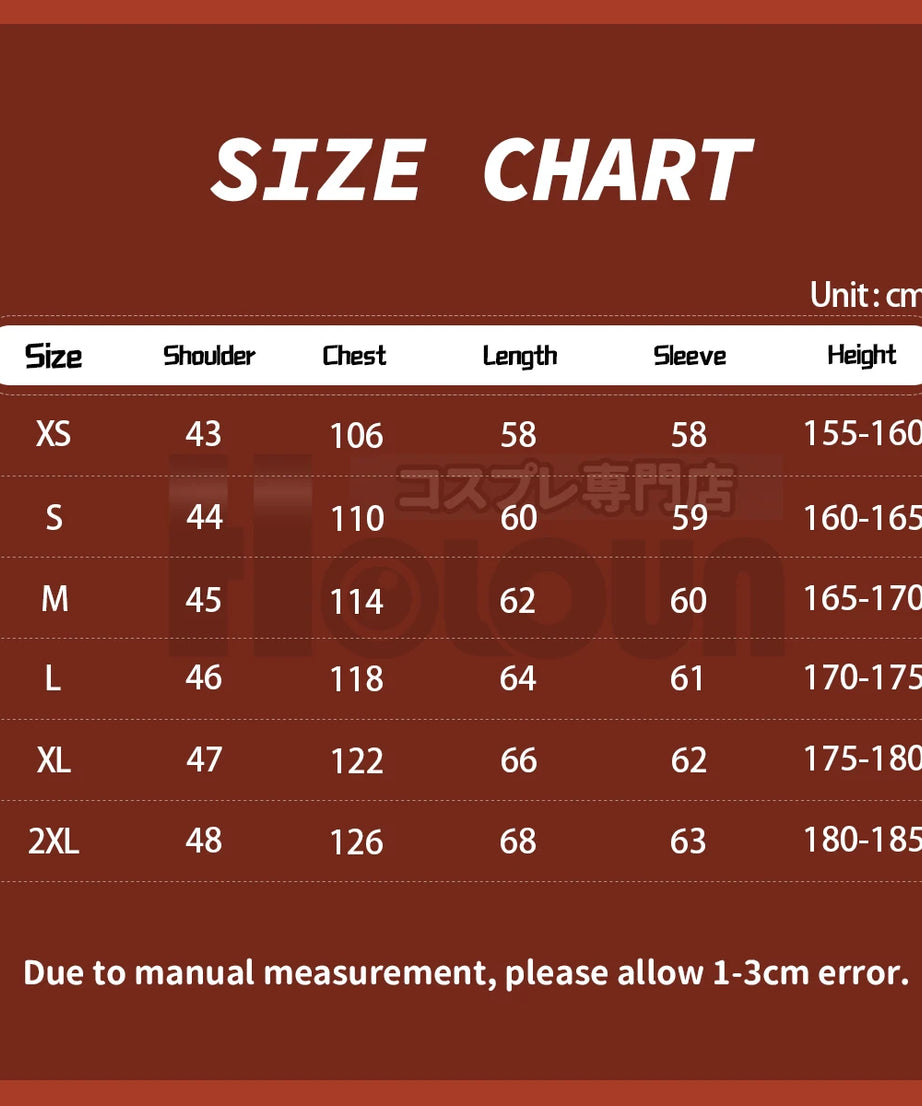 Wind Breaker Anime Cosplay– Keel, Shingo, Takeru, Shyu Cosplay Zip-Up (Unisex Oversized)