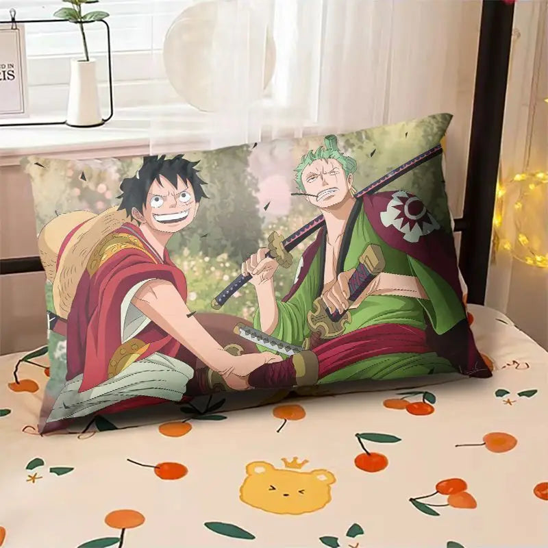 New One Piece Luffy Nami Zoro Chopper anime cushion pillow set pillow student nap pillow creative bedding holiday gift