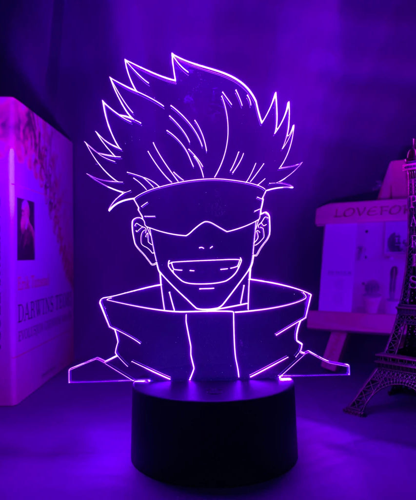 Anime Lamp Satoru Gojo Jujutsu Kaisen Led Night Light for Birthday Gift Jujutsu Kaisen Nightlight Satoru Gojo Lamp Drop Shipping