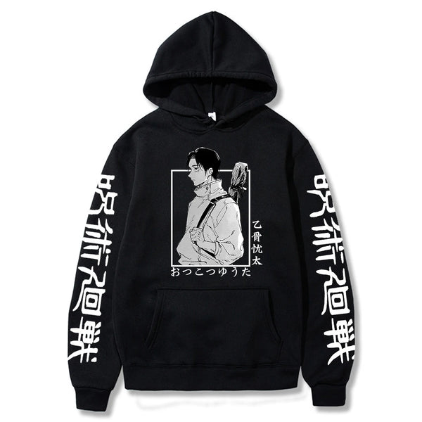 Jujutsu Kaisen Yuta Okkotsu Graphic Hoodie Vintage Oversized Streetwear