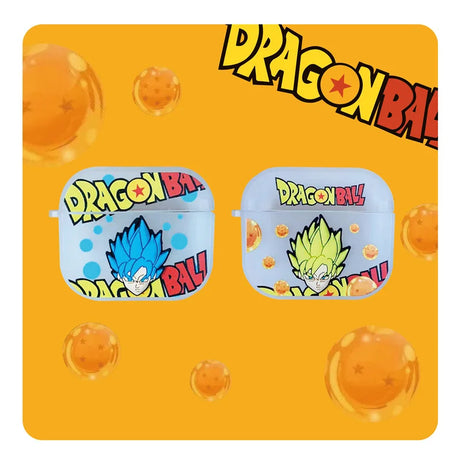 Hot Spot Dragonball Goku Cartoon Anime Figure Airpods Pro 1/2/3 Generation Protective Case For Apple Wireless Bluetooth Gift
