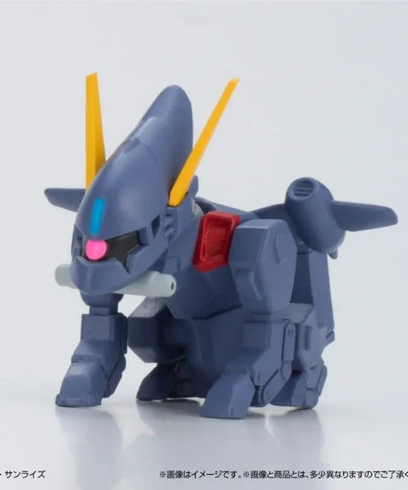 Gundam Gashapon Toys Sitting Posture Waiting Styling Series 2 Anime Figures Dom Strike PVC Model Decoration