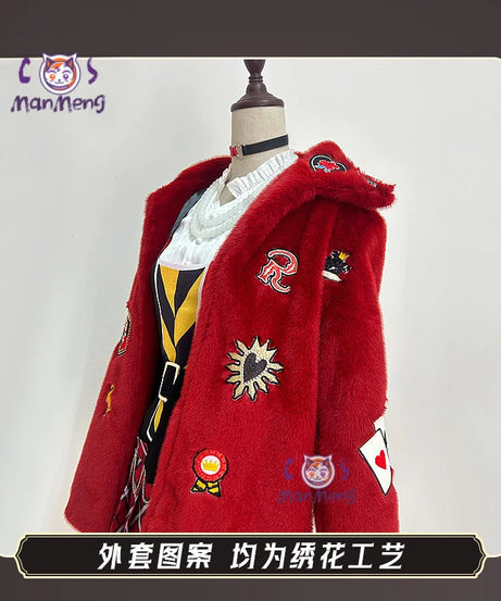 Twisted-Wonderland Anime Riddle Cosplay Costume Halloween Carnival Fashion Uniform Accessories Prop Jacket Men Women Riddle Set