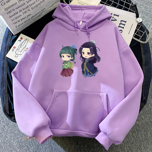 The Apothecary Diaries Maomao & Jinshi Graphic Hoodie Harajuku Streetwear