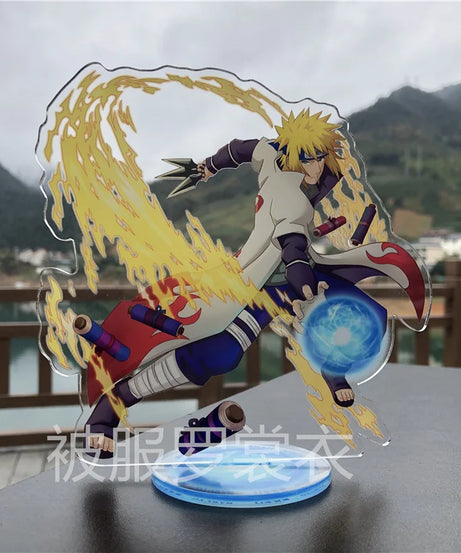 Anime Acrylic Stand Character Model Board Table Decoration Key Chain Kakashi Itachi Sasuke Lady Gift Jewelry Accessories