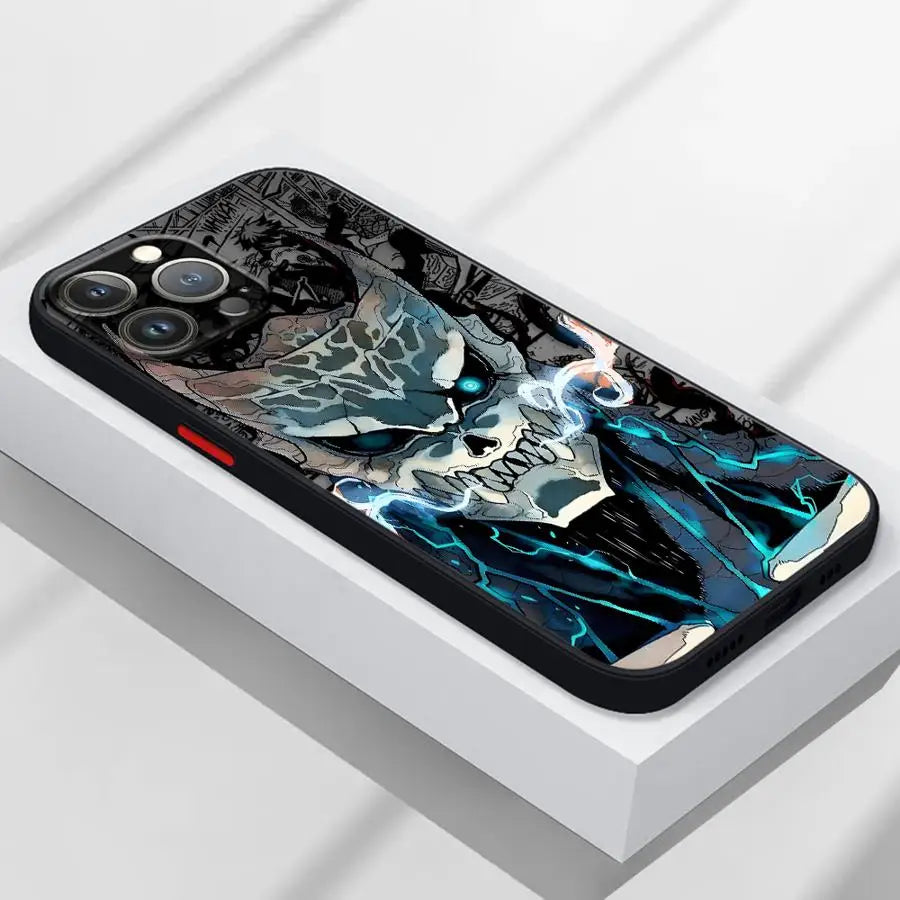 Cool Kaiju No.8 Monster Form Phone Case for iPhone 16 14Pro XR 16e 15 13 Mini SE 7 8 Plus 12 11 Pro XS Max 14 Soft Cover