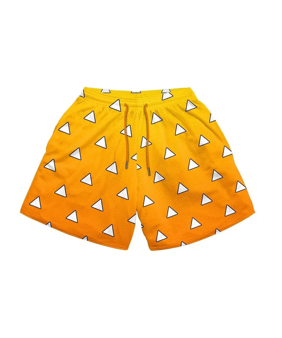 Hajime no Ippo Quick-Dry Gym Shorts – Anime Sportswear for Fitness & Casual Wear