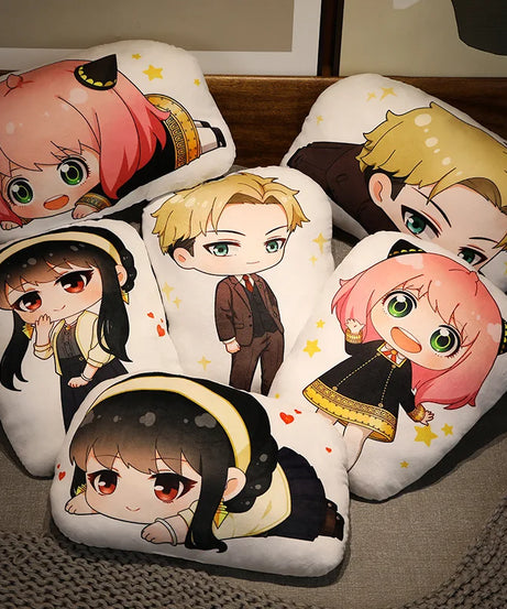 Hot Sales SPY×FAMILY  Anime Pillow Doll Kawaii Anya Yor Loid 30cm Toy Children Pillow Backpack Pendant Accessories
