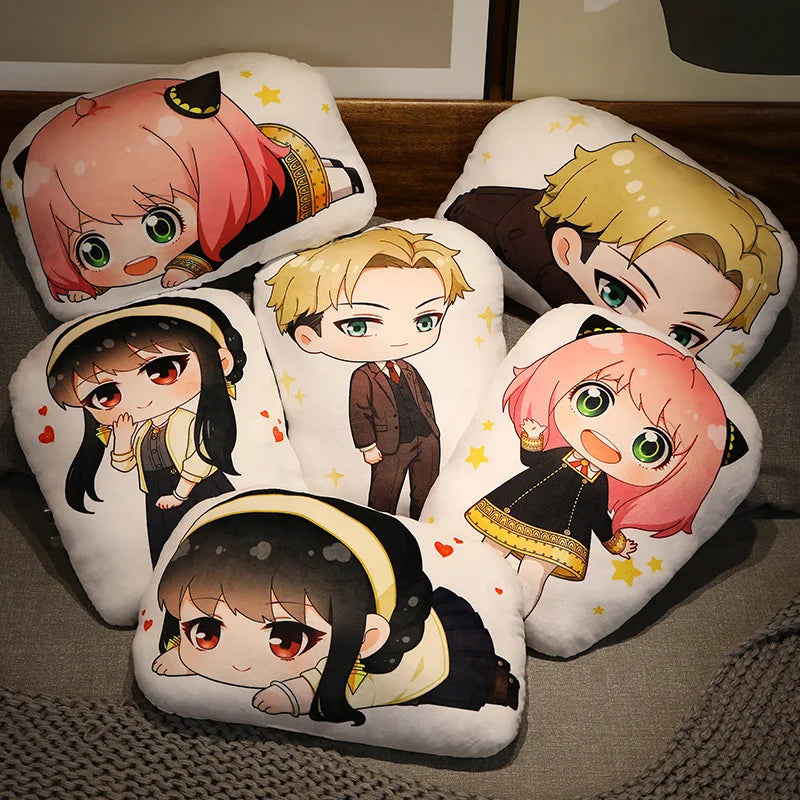 Hot Sales SPY×FAMILY  Anime Pillow Doll Kawaii Anya Yor Loid 30cm Toy Children Pillow Backpack Pendant Accessories