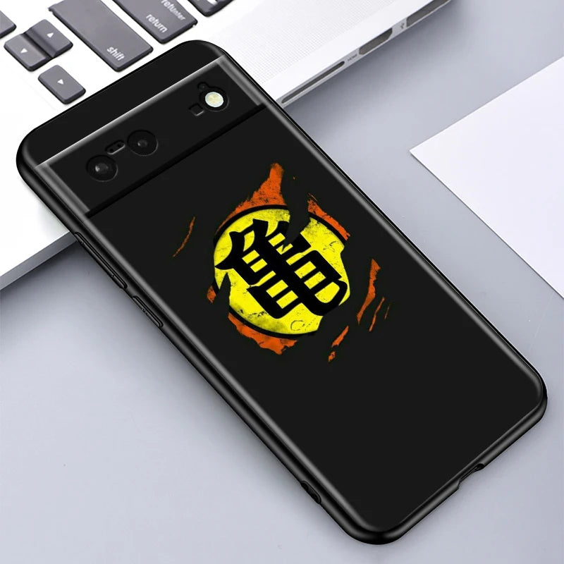 Dragon Ball Z Shockproof Silicone Case – Google Pixel 4 to 9 Series