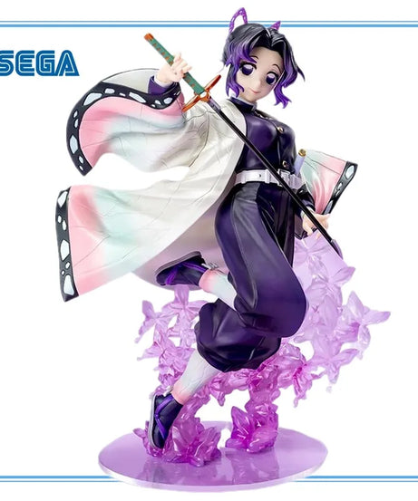 Demon Slayer: Kimetsu No Yaiba Kochou Shinobu Anime Character Model Collection Desktop Decoration Toys