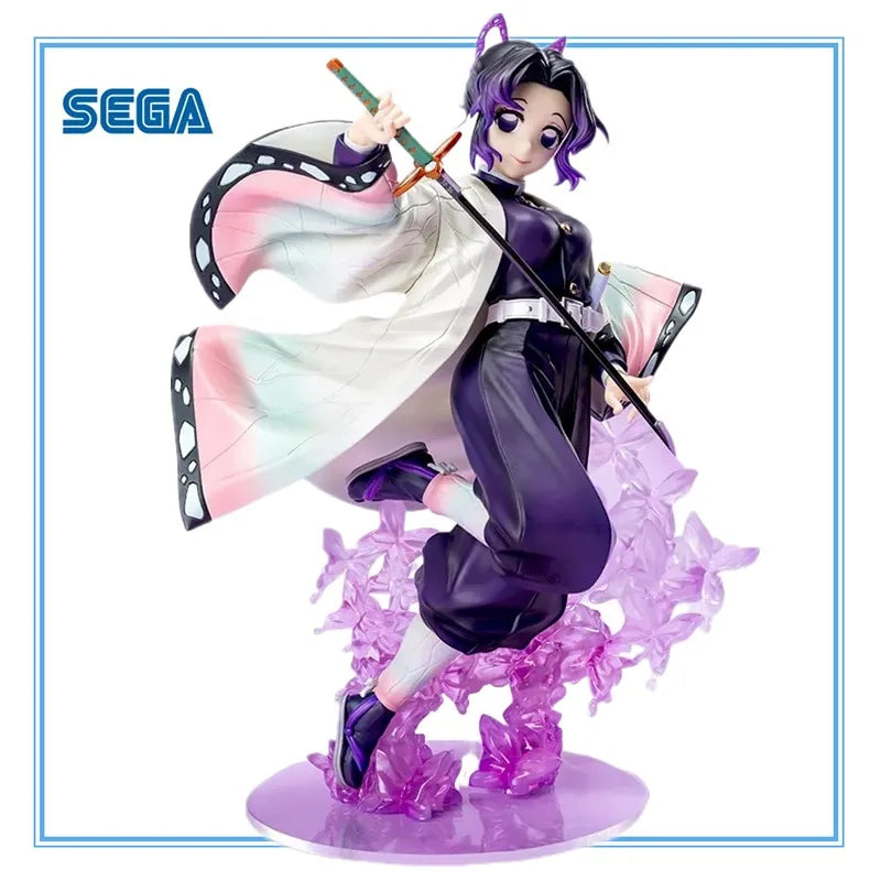 Demon Slayer: Kimetsu No Yaiba Kochou Shinobu Anime Character Model Collection Desktop Decoration Toys