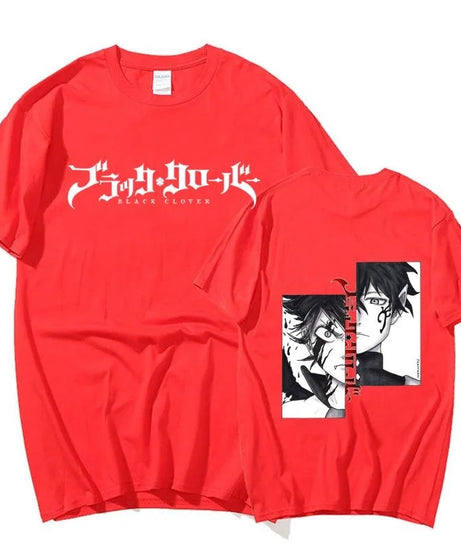 Hot Anime Printed T Shirt Men Women Fashion Round Neck Loose Short Sleeve Tops Casual Outdoor Personality Anime Tees