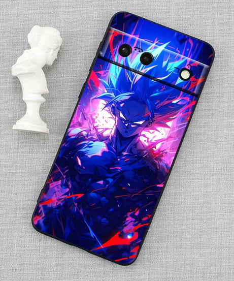 Dragon Ball Z Shockproof Case – Goku Edition for Google Pixel 4–9 Series
