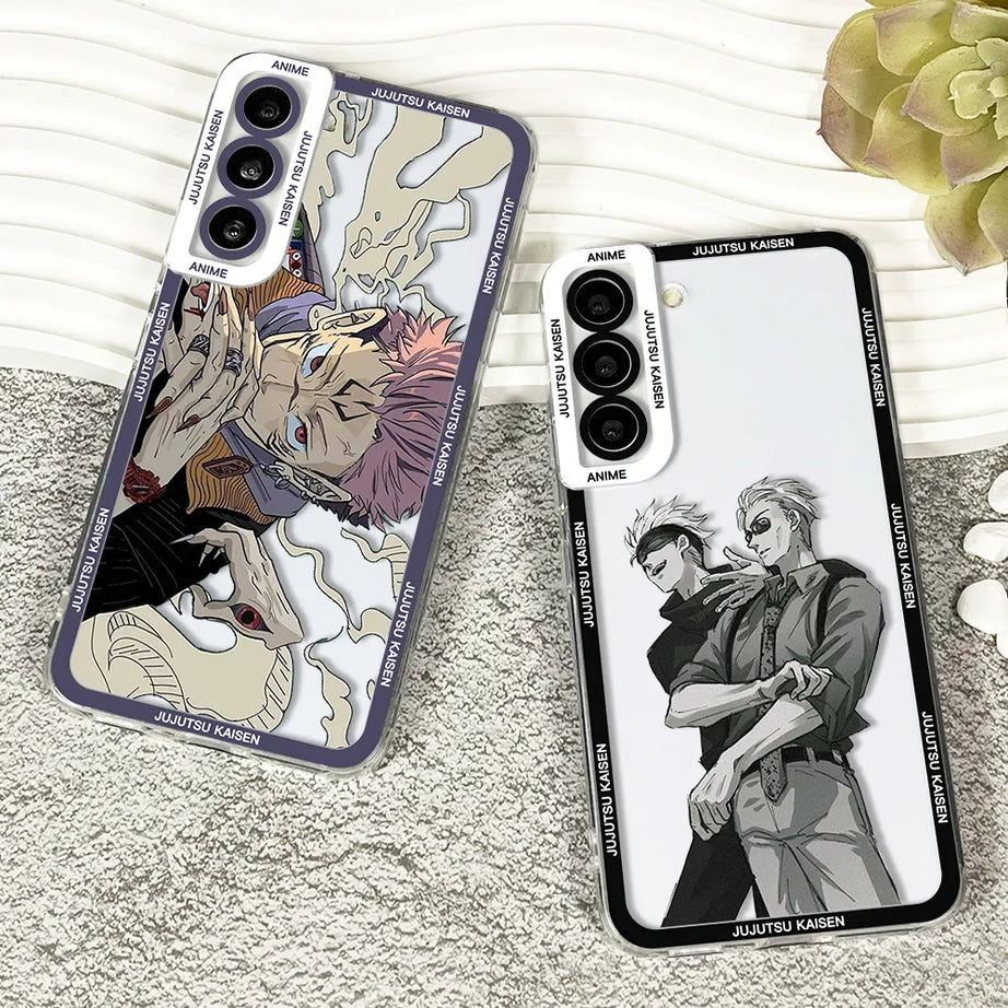 Case For Samsung Galaxy S21 S22 S23 Plus FE Ultra Soft Cover Anime Jujutsu Kaisen