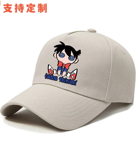 Detective Conan anime Kid the Phantom Thief sunshade baseball cap for men, outdoor casual duckbill hat, holiday gift.