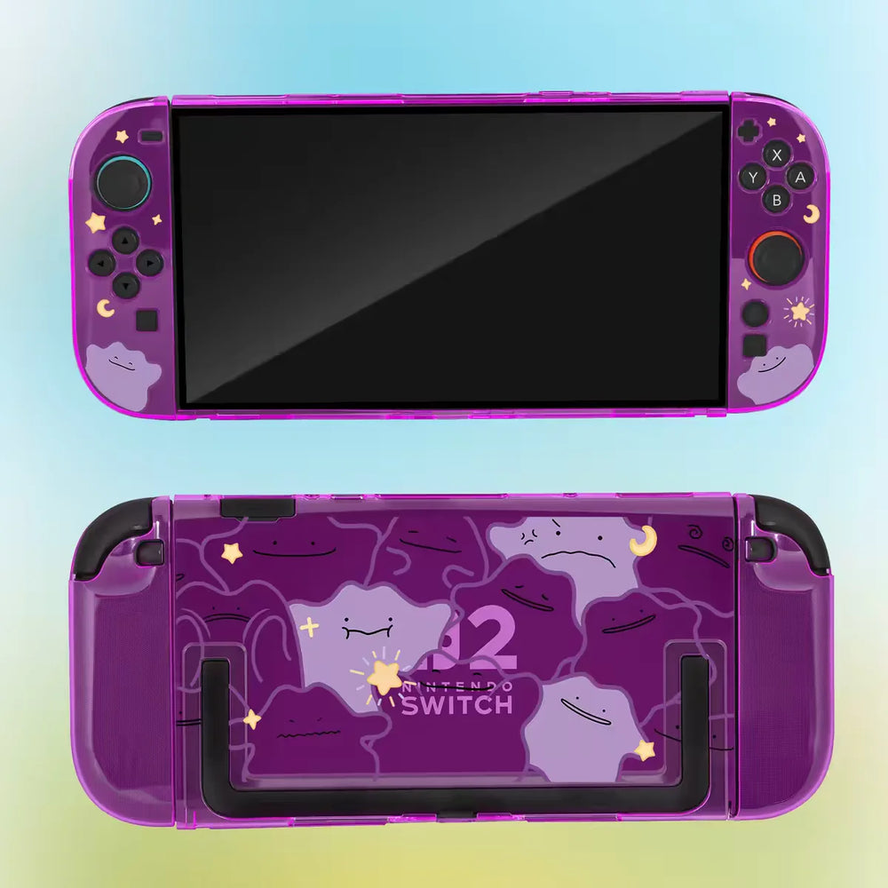 Pokémon Ditto & Pikachu Nintendo Switch 2 Split Protective Case – Anti-Scratch Console Cover 3