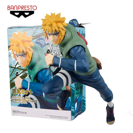 Bandai Naruto Vibration Stars Minato Namikaze  PVC Figure - Action Toy Gift