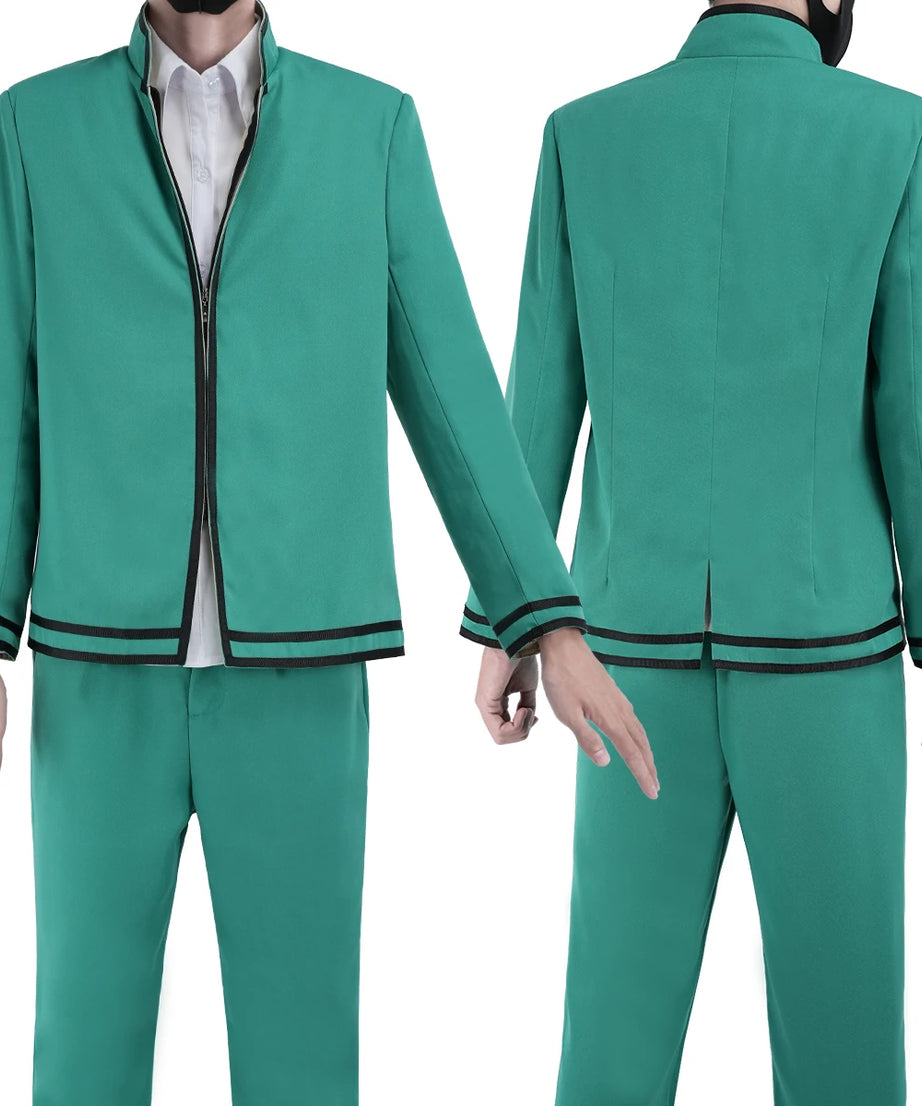 The Disastrous Life of Saiki K. Anime Saiki Kusuo Cosplay Costume Jacket Pants Shirt Saiki Kusuo No Sai-nan Convention