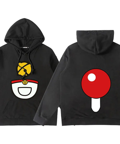 Doraemon Anime Hoodie – Cute Couple & Teen Pullover Jacket