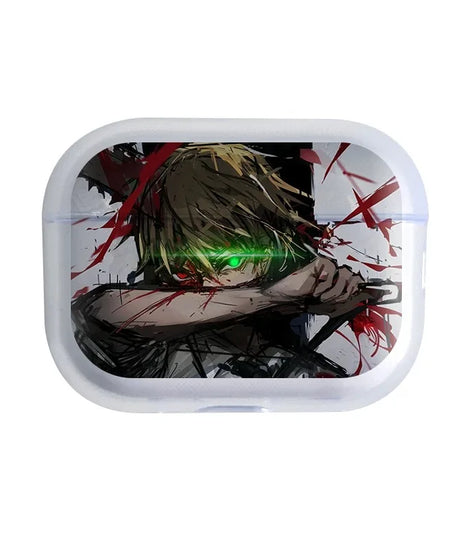 New For AirPods 4 Case Anime Soft Silicone Cover For AirPods 3 1 Pro2 Chainsaw Man power and meowy Earphone Charging Box