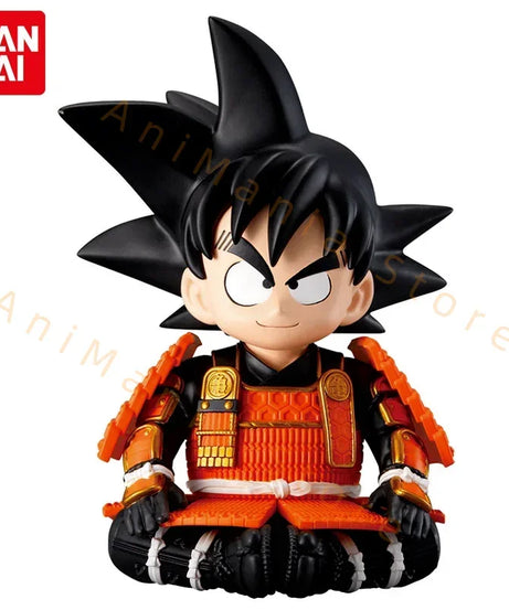 Dragon Ball Young Son Goku Samurai Armor Anime Character Scenery Figure