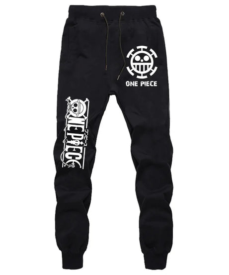 Students Casual Pants for Men and Women Summer Fashion Sports Breathable Cotton Pants Anime ONE PIECE Print Luxury Long Pants