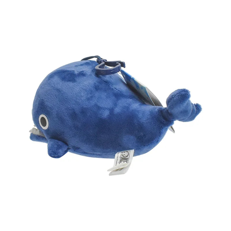 15cm Cute Anime Genuine One Piece Laboon Plush Doll Keychain Bag Pendant Toy