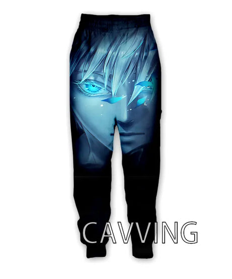 New Fashion 3D Print Anime Jujutsu Kaisen Casual Pant Sport Sweatpants Straight Pants Jogging Pants Trousers for Women/Men