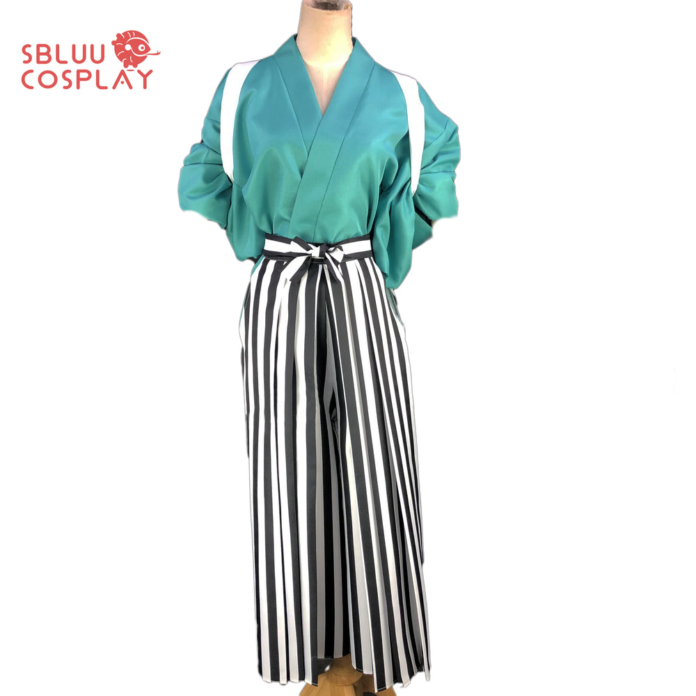 One Piece Wano Country Usopp Cosplay Costume – Anime Kimono Outfit 2