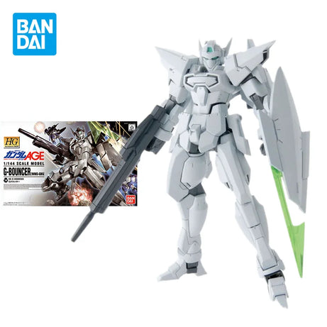 Gundam Model Kit Anime Figure HG AGE 1/144 G Bouncer WMS-GB5 Action Figures Collectible Toys Gifts for Kids