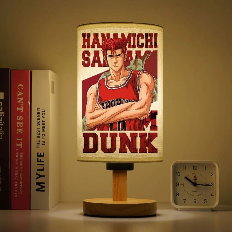Slam Dunk Rukawa & Hanamichi Anime Bedside Lamp – Creative LED Table Light