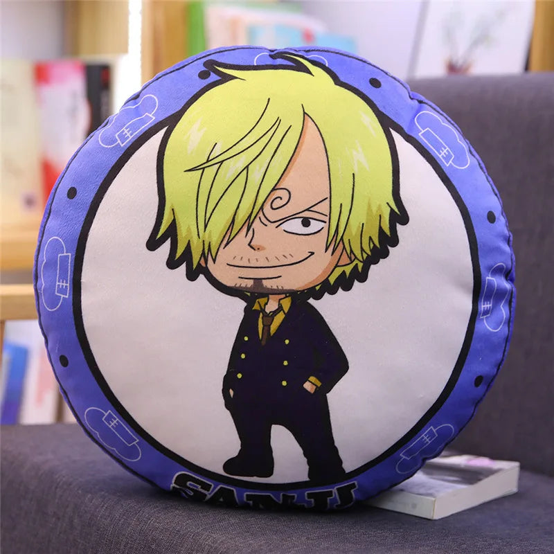 One Piece Straw Hat Crew Plush Doll — Cushion Set 8