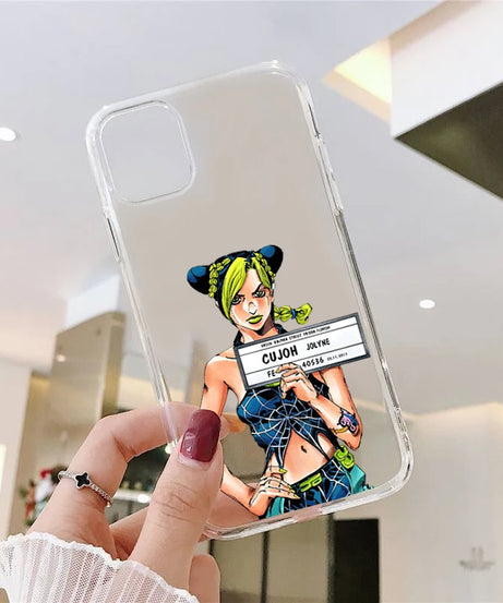 JoJo's Bizarre Adventure JoJo Anime Phone Cover For iPhone 11 12 13 14 15 16 17 Pro Max 16 15 14 Plus 17AIR Soft Silicone Case