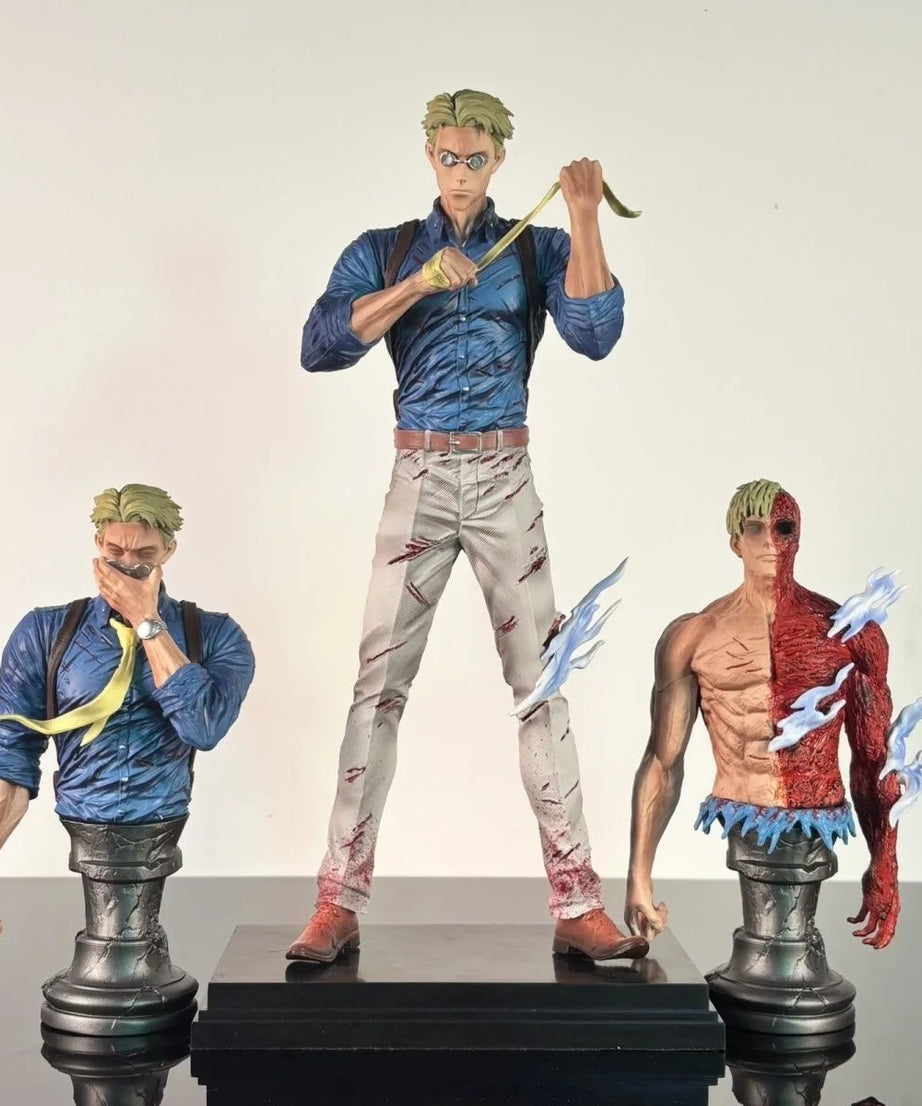 Jujutsu Kaisen 1/6 Nanami Kento 32cm Action Figures PVC 3-Head Statue Collectable Anime Model Toy Exquisite Ornament Boy Gift