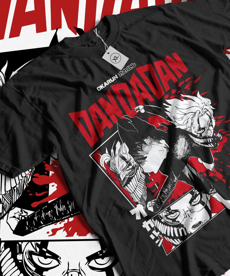 Dandadan Seiko Ayase & Momo Anime T-Shirt – Exclusive Cosplay Gift Tee