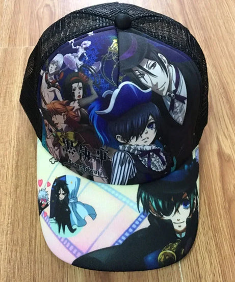 Bleach Tokyo Ghoul Fate Detective Conan Anime Baseball Cap Adjustable Summer Casual Mesh Hat
