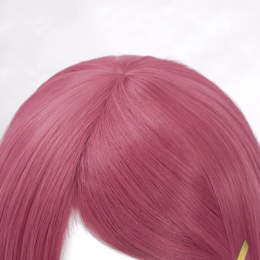 Anime Naruto Kushina Uzumaki Cosplay Wig – Heat Resistant Wine Red Long Wig 6