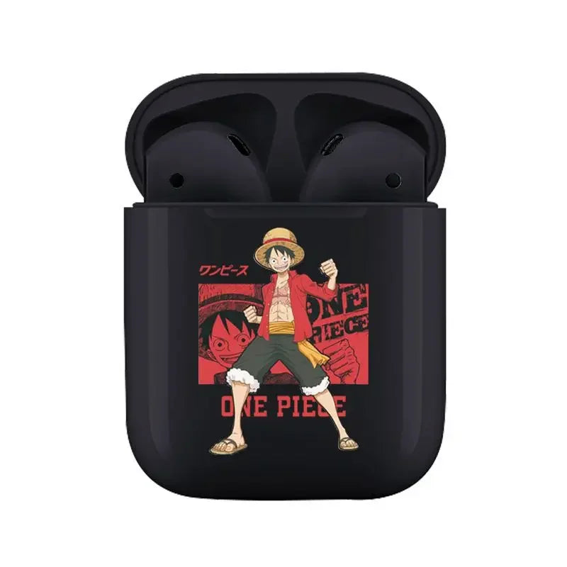 ONE PIECE Luffy Wireless Headset Anime Bluetooth 5.0 Sports Headphones Touch Control Long Standby Headset Birthday Gift