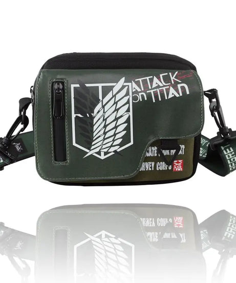 One Piece Anime Shoulder Crossbody Bag Ghost Slayer Blade You Bean Free Wings Naruto Oxford Cloth Casual Bag