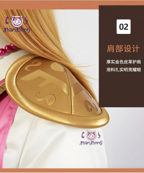 Game SSB  Zelda Cosplay Costume Zelda princess  Wig shoes ears props Accessorie party carnival set Woman uniform complete set