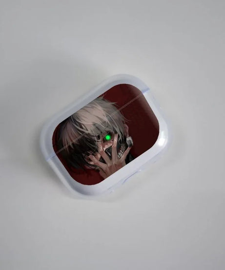 Anime Tokyo Ghoul black Matte Airpods Case for Airpods 3 2 1 Bluetooth Headphone Cover Kaneki Ken For Airpods Pod Case
