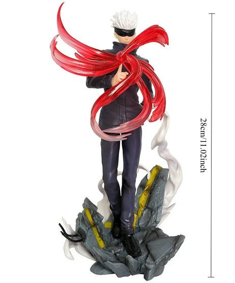 Pop Anime Jujutsu Kaisen Gojo Satoru Toy Action Figure Gift Hand-made PVC Model Statue Collection Desktop Ornaments