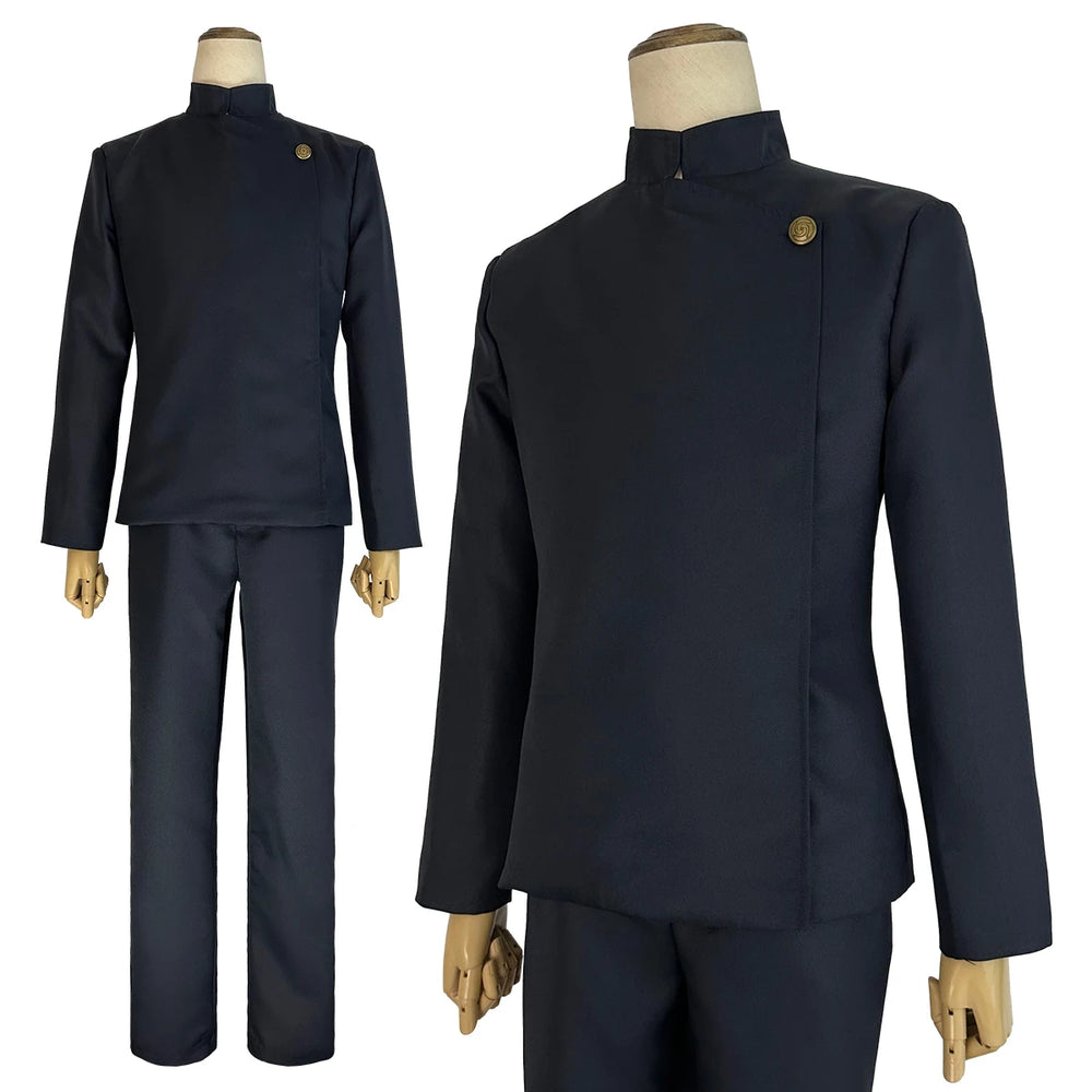 Anime Jujutsu Kaisen High School Uniform & Wig Cosplay Costume