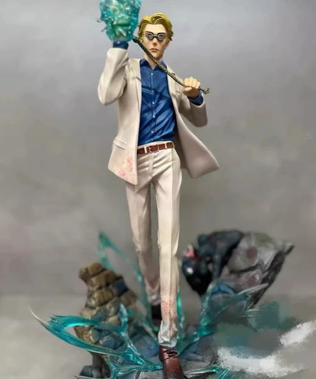 Jujutsu Kaisen Nanami Kento Figure 28cm PVC Statue Anime GK Collection Model Toy With Cursed Energy Effect Base Decorative Gift