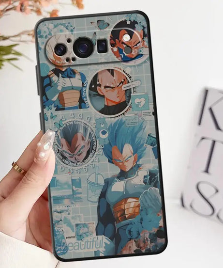 DragonS BallS Vegeta Art Case for Google Pixel 7a 8 Pro 6a 7 Pro 9 Pro XL 9a 6 Pro 8a Soft Cover