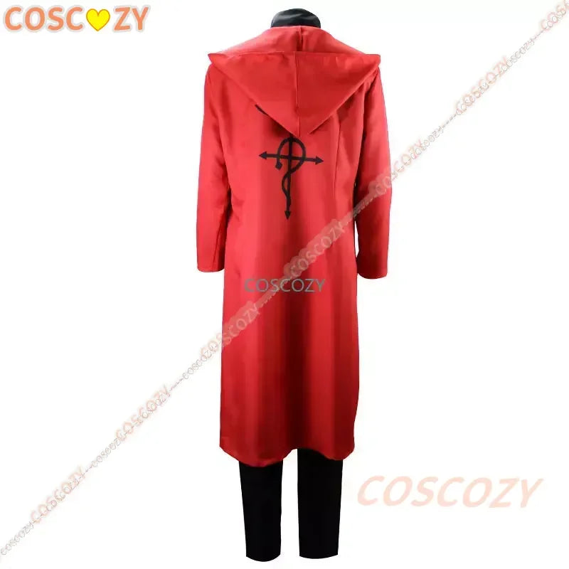 Fullmetal Alchemist Edward Elric Cosplay Costume — Custom Size 3