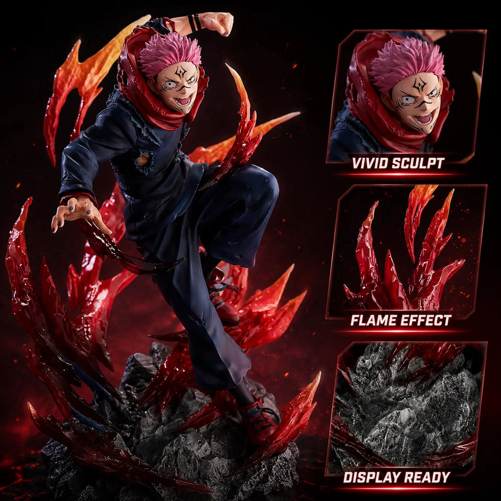 Anime Jujutsu Kaisen Ryomen Sukuna PVC Statue Figure – Character Model Collectible 6