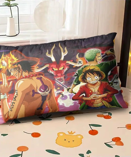 New One Piece Luffy Nami Zoro Chopper anime cushion pillow set pillow student nap pillow creative bedding holiday gift