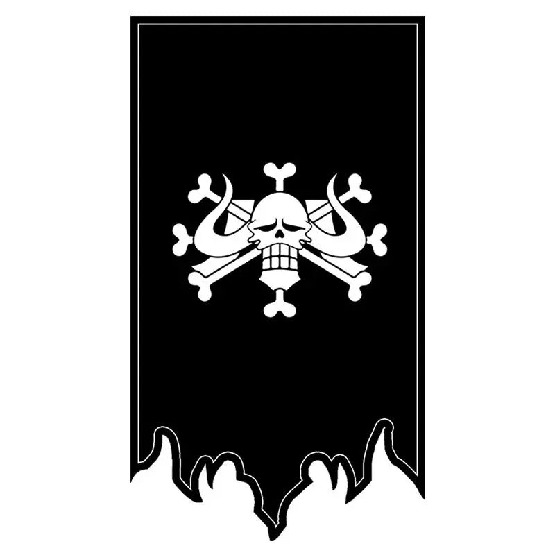 ONE PIECE New Legion Flag Pirate Flag Cartoon Anime Peripheral COSPLAY Decorative Flag Holiday Gift